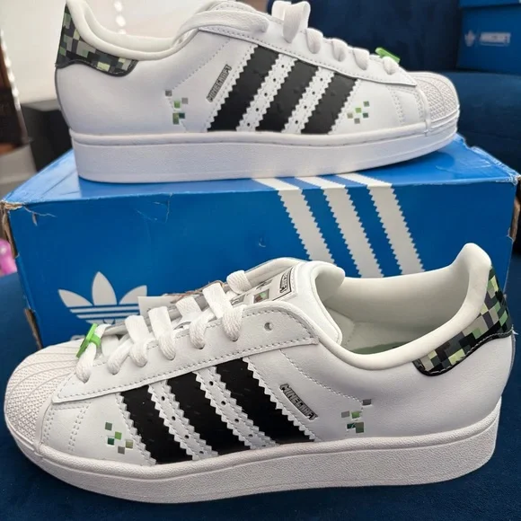 adidas gazelle silver green womens adidas Superstar II 'Black White' Big Kids' Shoes 7